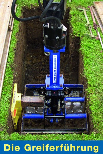 ZINSSER Greiferf&uuml;hrung